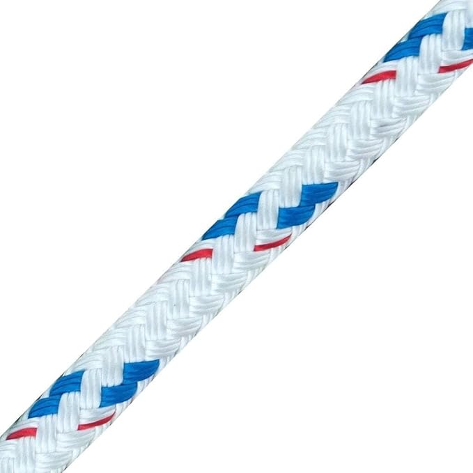 New England Ropes 3/16in Sta-Set White 100 Feet Long - Image 6