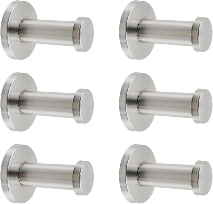 Wall Hooks Heavy Duty Coat Hooks Stainless Steel Clothes Hanger - Image 5
