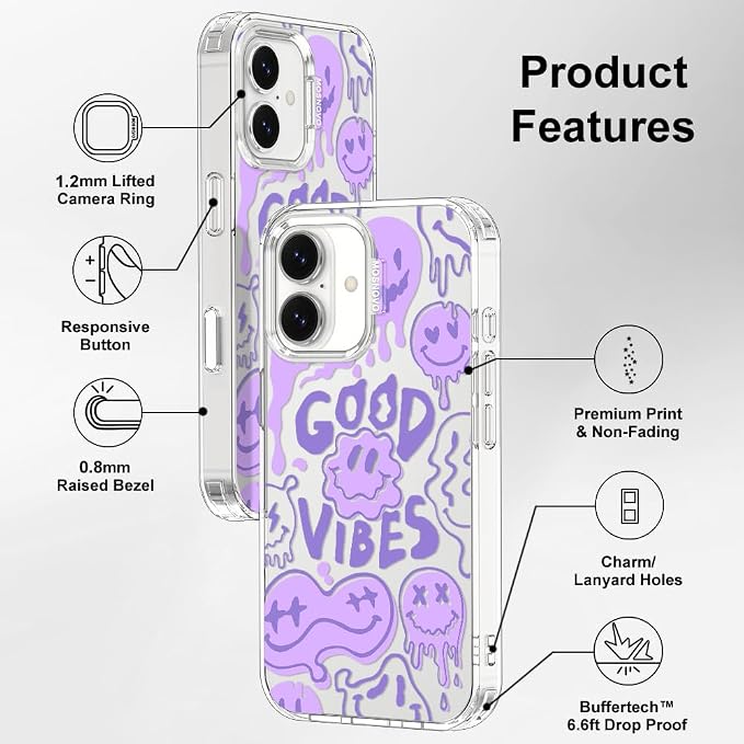 MOSNOVO for iPhone 17 Case | Military Grade 6.6ft Drop Tested | Camera Control - Image 7