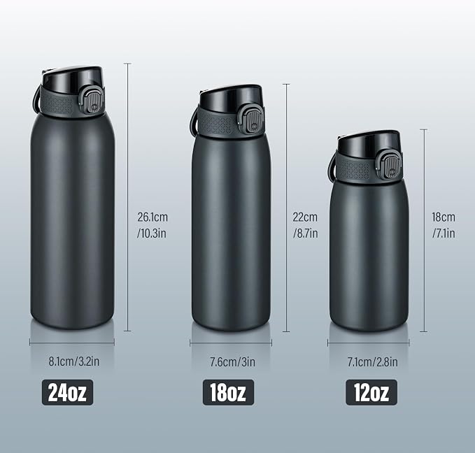 Insulated Water Bottle 24 oz - Image 7
