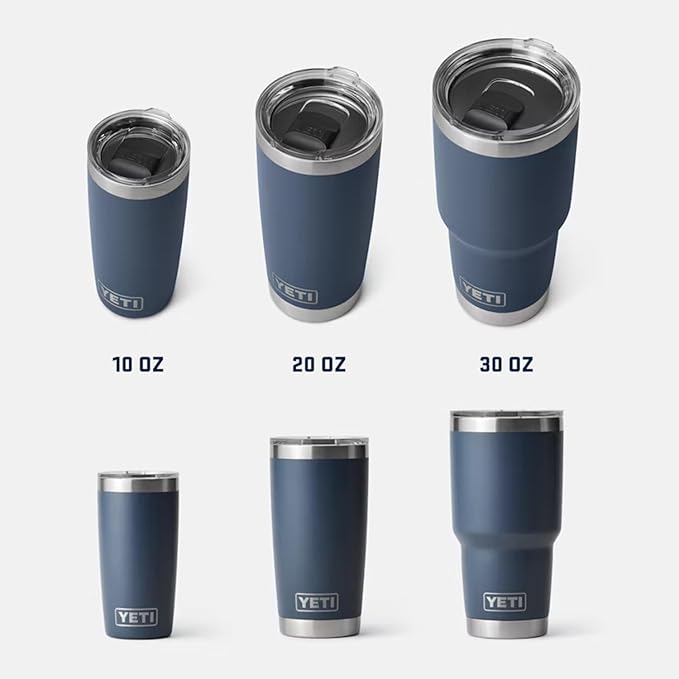 YETI Rambler 20 oz Stainless Steel Vacuum Insulated Tumbler w/MagSlider Lid - Image 8