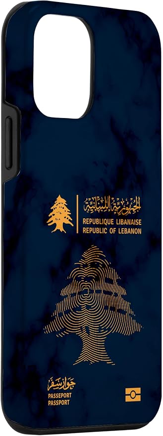 Lebanon, Lebanon Passport, Lebanon Flag, Lebanon map. Case - Image 3