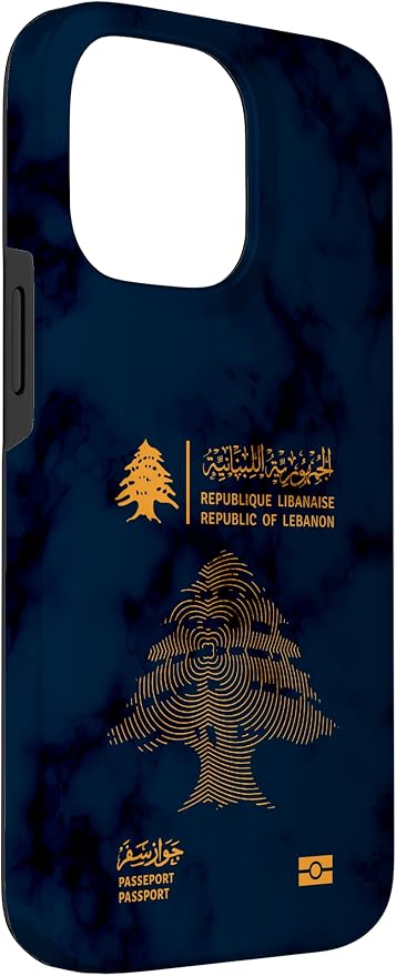 Lebanon, Lebanon Passport, Lebanon Flag, Lebanon map. Case - Image 3