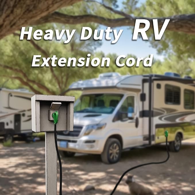 PlugSaf 25 FT 30 Amp RV Extension Cord Outdoor, Flexible Heavy Duty 10/3 Gauge - Image 7
