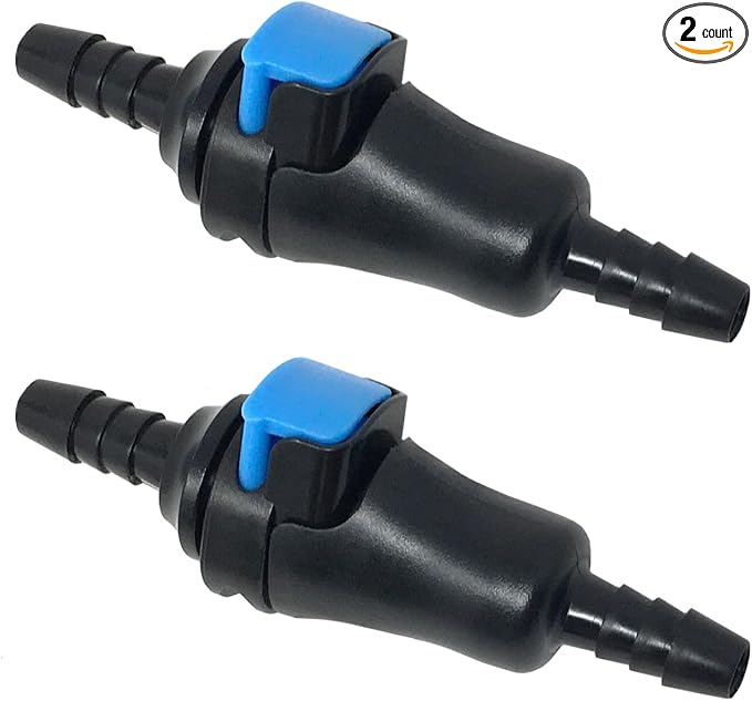 Mazama Quick Connect 2-Pack for Popular Hydration Bladders, Reservoirs. Fits by Mazama