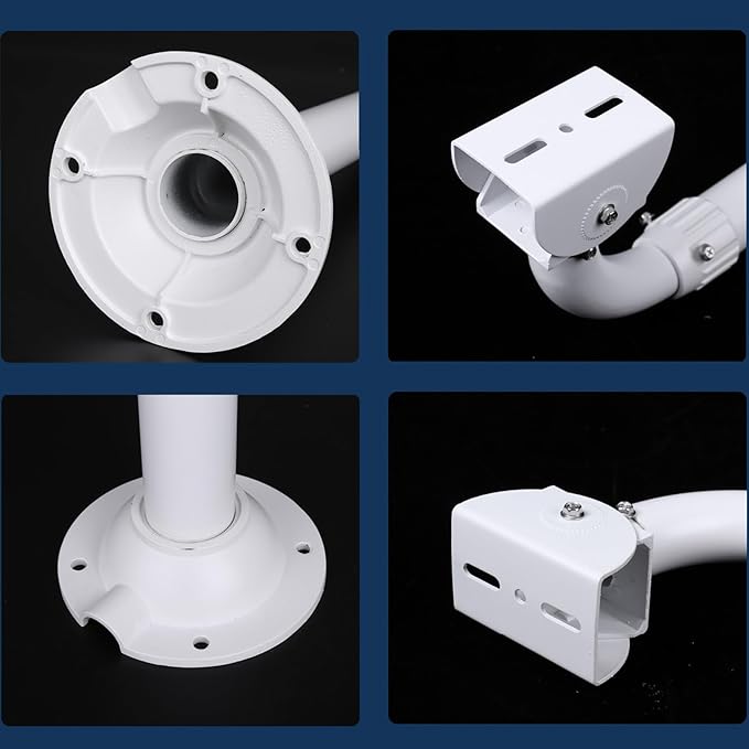 WiTi CCTV Security Camera Mount Bracket, 40CM-60CM Adjustable Wall and Ceiling - Image 6