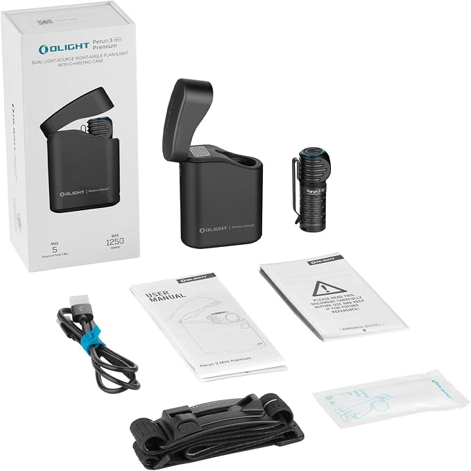 OLIGHT Perun 3 Mini Premium Headlamp 1250 Lumens Flashlight - Image 9