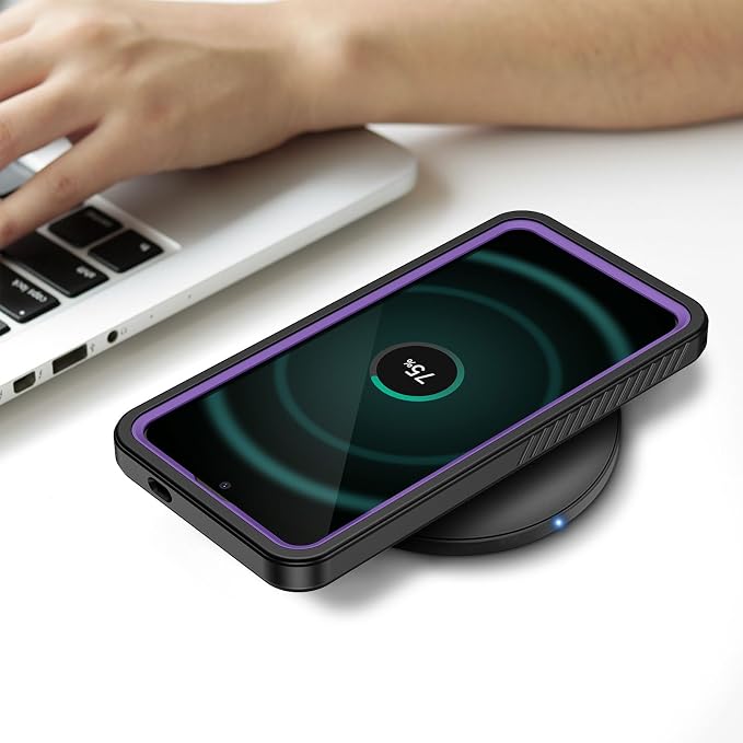 Lanhiem for Samsung Galaxy S25 Case, IP68 Waterproof Dustproof, Built-in Screen - Image 7