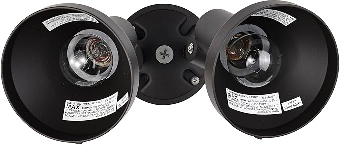 Nuvo SF77/495 Flood Outdoor Wall-Mounted Floodlight, Dark Bronze - Image 6