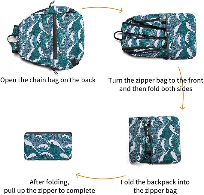 Lightweight Packable Foldable Backpack,Hiking backpack,Travel Backpack - Image 6