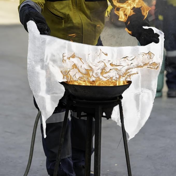 Blankets 8 Packs with Gloves. High Heat-Resistant fire Blankets - Image 6