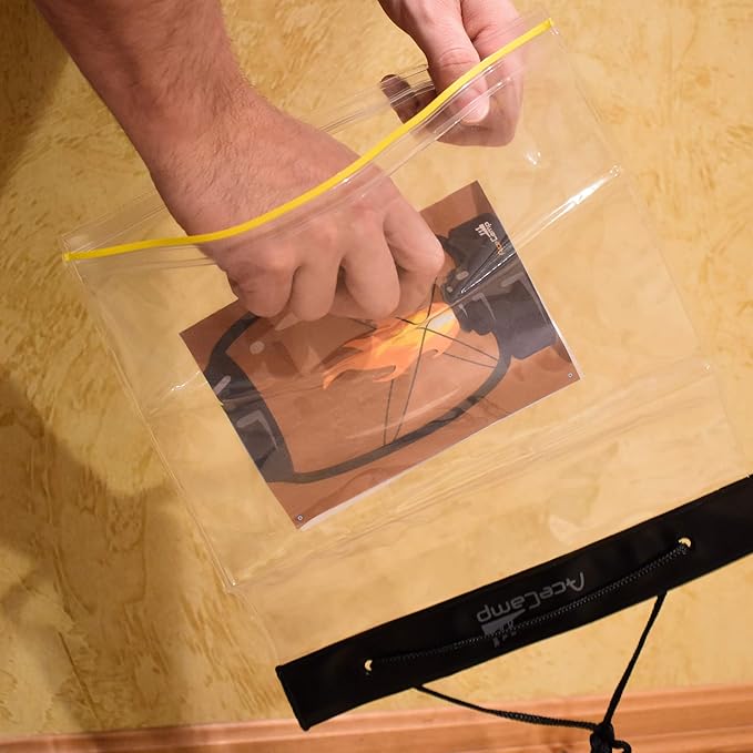 AceCamp Waterproof Map Case Holder, Watertight Map Carrier, Transparent Dry Bag - Image 5