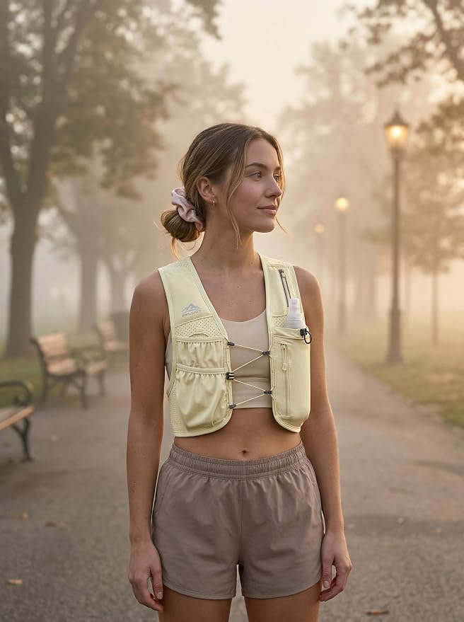 Zelvot Running Vest for Women Men, USA Original Patent, Adjustable Chest Straps - Image 8