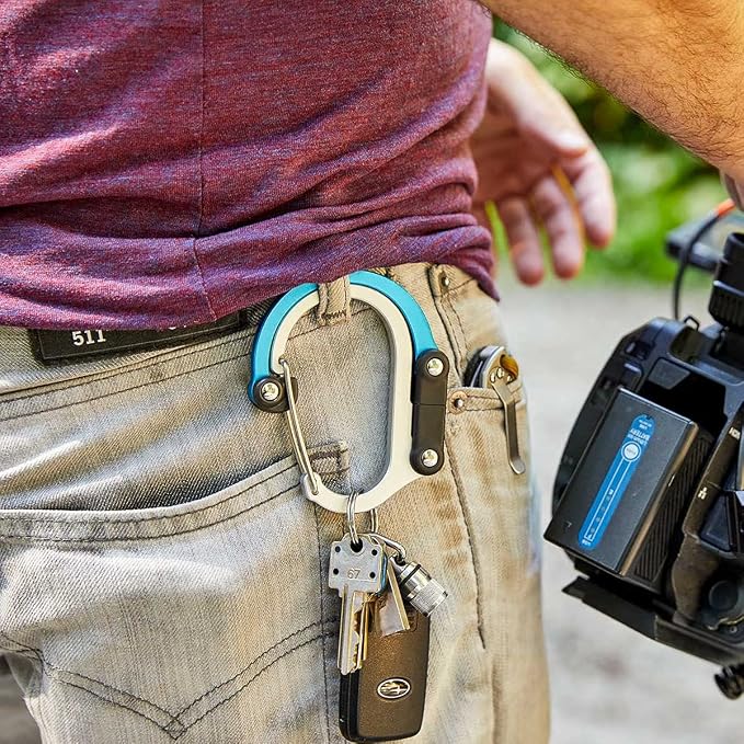 GEAR AID HEROCLIP 360° Swivel Carabiner Gear Clip and Hook - Image 8