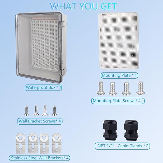 IP67 Waterproof Junction Box, ABS Plastic Electrical Enclosure - Image 7