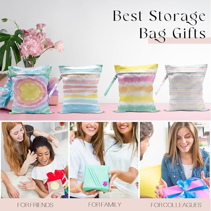 4 Pcs Wet Bag, Wet Dry Bag, Waterproof Bag, Beach Bag, Wet Bag - Image 6