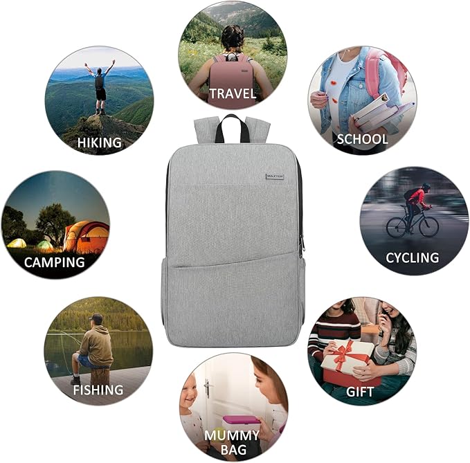 MAXTOP Travel Laptop Backpack Business Anti-theft Backpacks College Bookbag - Image 5
