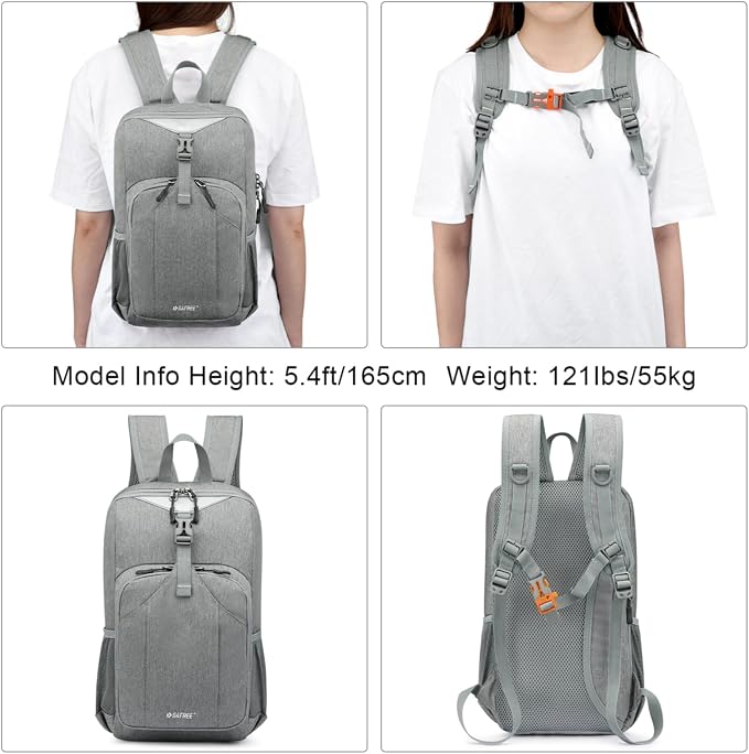 G4Free Mini 10L Hiking Daypack Small Hiking Backpack Cycling Compact Shoulder - Image 7