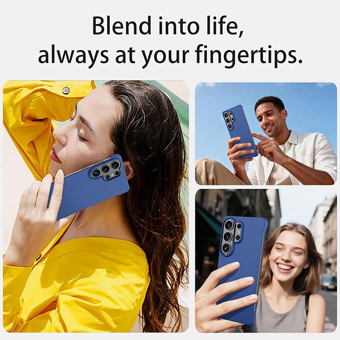 GRECAZO Slim Borderless for Samsung Galaxy S26 Plus Phone Case 6.7" Ultra-Thin - Image 7