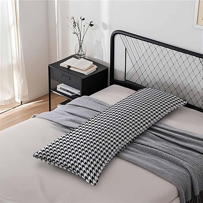20"X54" Body Pillow Case Houndstooth - Image 7