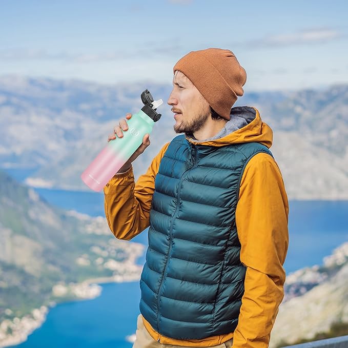 Han's Bottle Sports Water Bottle - 32 Oz - Image 7