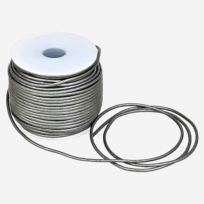 GENIQUE Real/Genuine Round Leather String Cord - Image 4