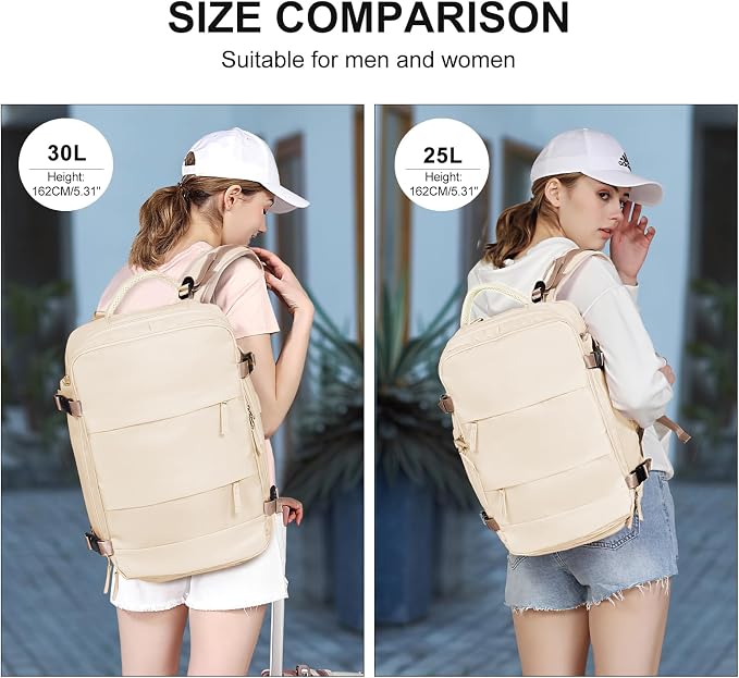 coowoz Travel Backpack For Women Men, Carry On Backpack, Hiking Backpack - Image 9