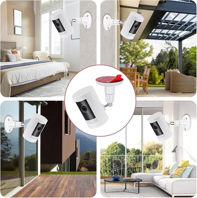 2 Pack Wall Mount Kit, VHB Adhesive or Screw, No Drill, Compatible - Image 8