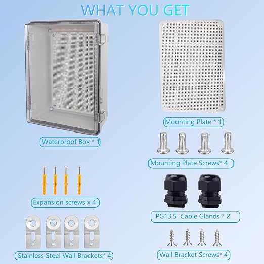 IP67 Waterproof Junction Box, ABS Plastic Electrical Enclosure - Image 7