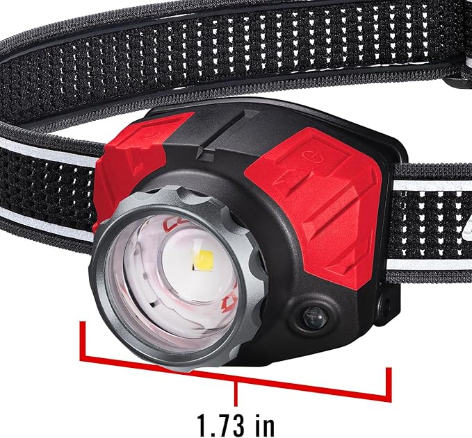 Coast® FL85R 1000 Lumen Tri-Color Focusing Rechargeable LED Headlamp, Built-in - Image 12