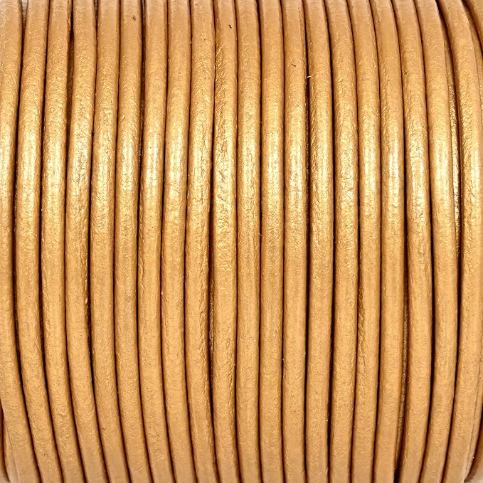 GENIQUE Real/Genuine Round Leather String Cord - Image 3