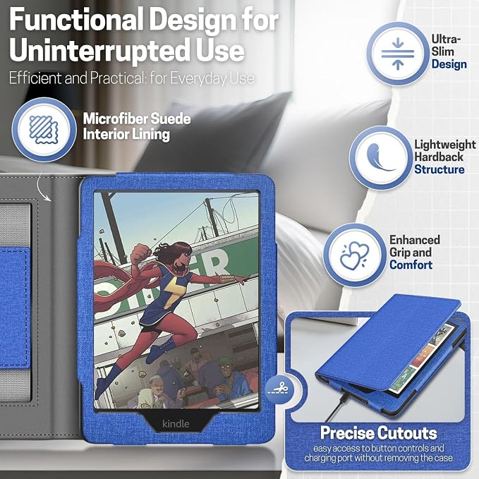 TNP Stand Case for Kindle Paperwhite 12th Generation 2024 / Kindle Colorsoft - Image 9