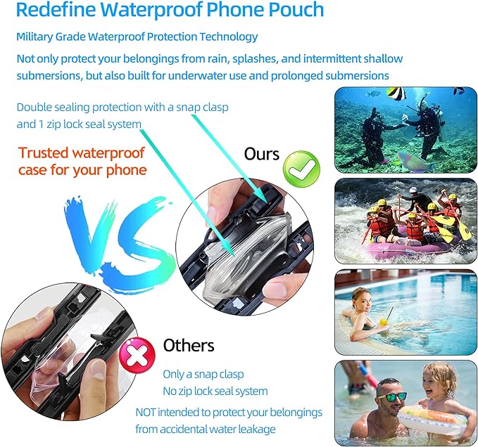 AiRunTech Waterproof Fanny Pack, Waterproof Phone Pouch - Image 9