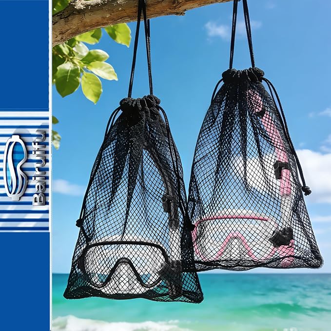 Bairuifu 2-Pack Snorkel Gear for Adults | Enhanced Anti-Fog & Anti-Leak - Image 6