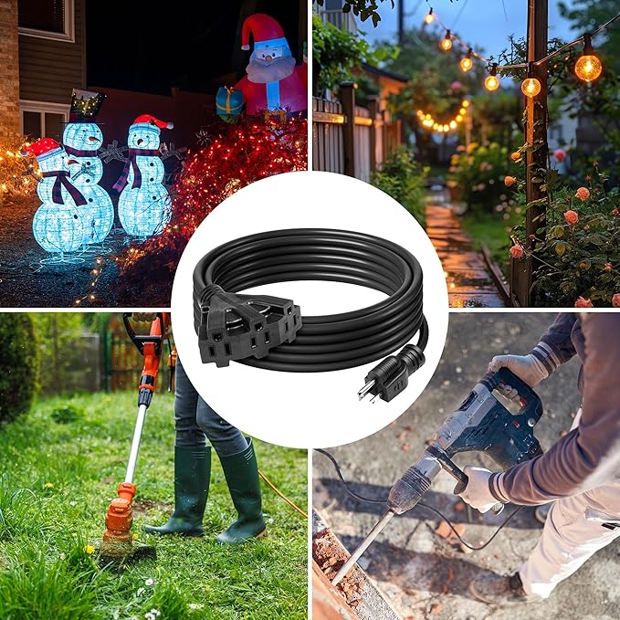 BN-Link's 2 Pack Outdoor Extension Cord Set is Ideal - Image 7