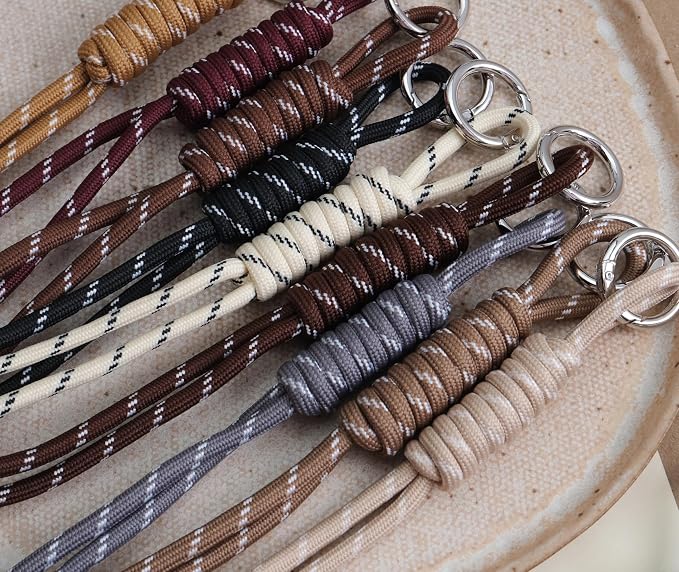 paracord Charm Bag Keychain Accessories,Rope Bag Charms - Image 2