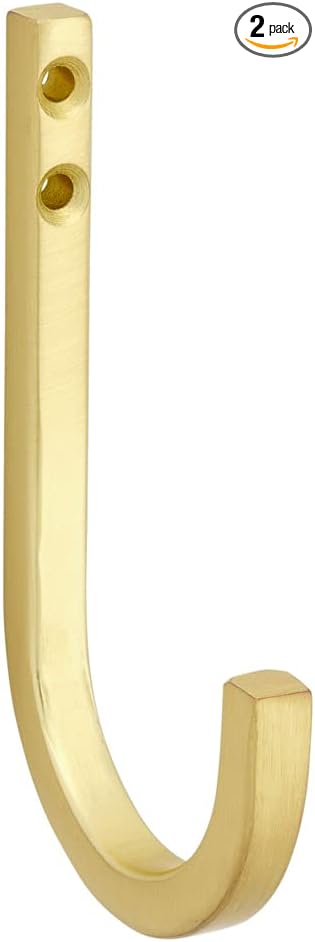 National Hardware N337-905 Reed Multi-Purpose Hook, Brushed Gold by NationalHardware
