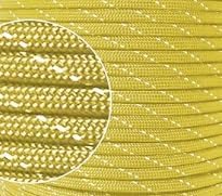 Paracord Rope, Reflective III Parachute Cord 7 Strand Core 550lb, 100ft Yellow - Image 3