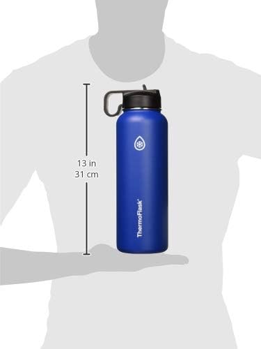 ThermoFlask 40 oz Double Wall Vacuum Insulated Stainless Steel Water Bottle - Image 9