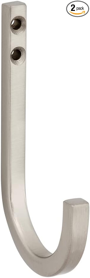 National Hardware N337-904 Reed Multipurpose Hook in Satin Nickel by NationalHardware