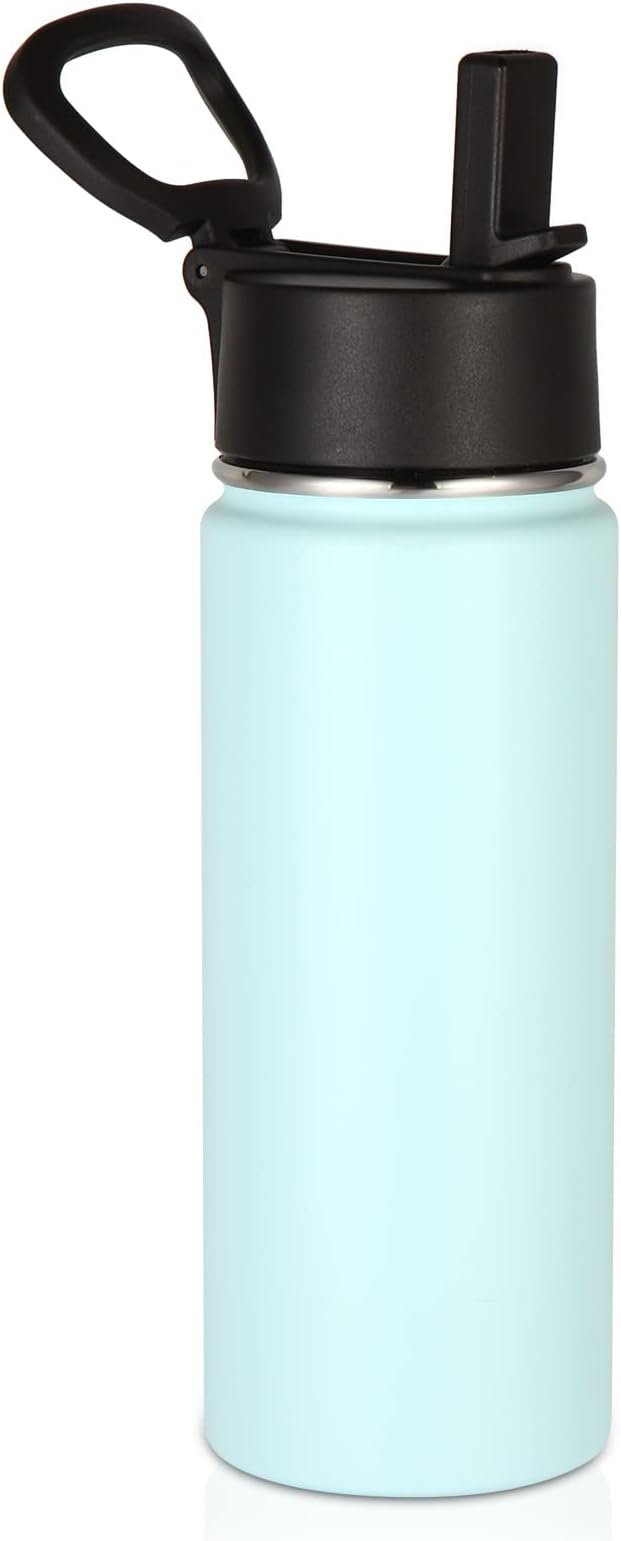 Volhoply 18oz Kids Insulated Water Bottle, Stainless Steel Water Bottles by LiveFully%EF%BC%8CDrinkFreely%E2%80%94KeepGoingwithVolhoply%EF%BC%81