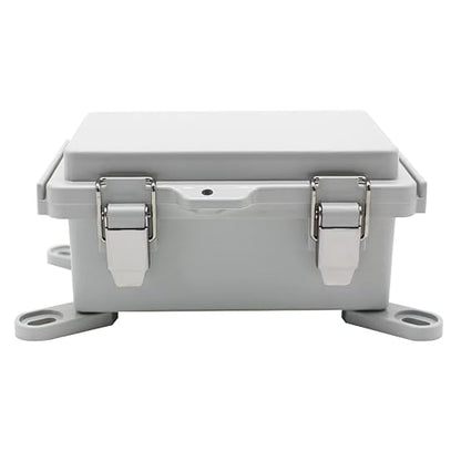 Mini Grey Watertight Junction Box Hinged Cover - Image 6