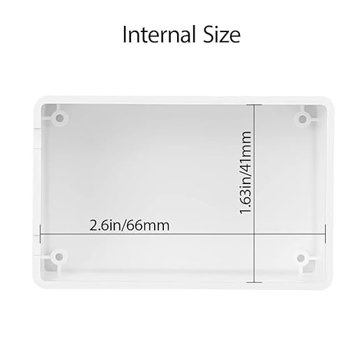 LeMotech Project Box 10 Pieces ABS Plastic Electrical Project Case Small - Image 4