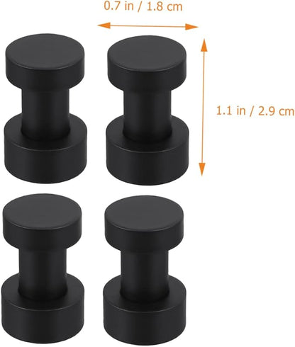Bathroom Wall Towel Hooks 4-Pack Heavy Duty Metal Coat Hooks - Image 6