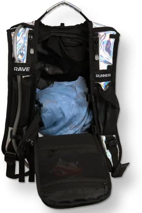 RAVERUNNER® Anti-Theft Hydration Backpack | Festival Approved Rave Backpack - Image 9