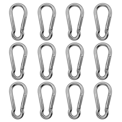 304 Stainless Steel Carabiners -2 inch Heavy Duty, Durable & Rust-Free Clips - Image 8
