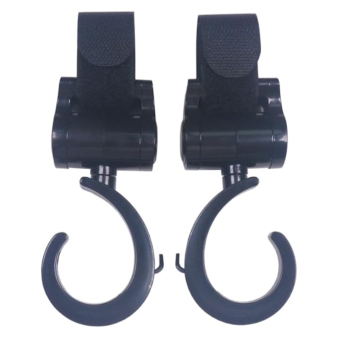 Baby Stroller Hooks for Hanging, Perfect Mummy Hook for Stroller, Walker and - Image 6