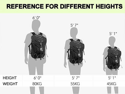 Seektop Ultra Lightweight & Packable Hiking Backpack 20L, Water-Resistant - Image 8