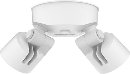 Lithonia Lighting HomeGuard 2-Light LED Outdoor Flood Lights, Wall or Ceiling - Image 8