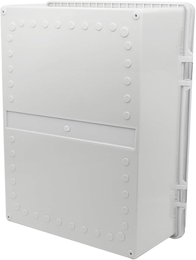 Zulkit Junction Box ABS Plastic Waterproof IP65 Electrical Boxes Hinged Shell - Image 7